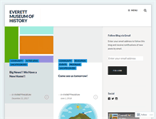 Tablet Screenshot of everett-museum.org